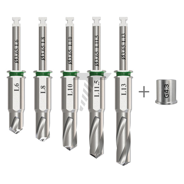 Guided Surgery Drill Ø3.65mm External Irrigated + Guide Sleeve