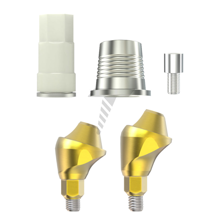Angulated Multi Unit 1.4 CAD/CAM Set Slim Platform (17° / 30° / 45°)