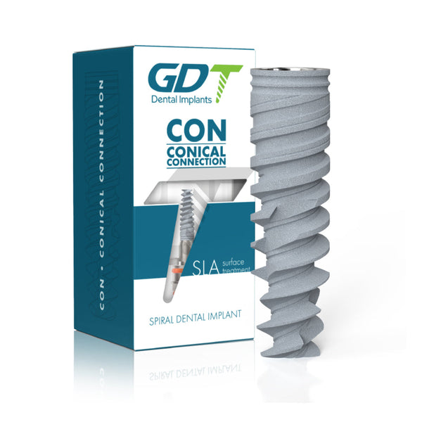 CON NP - Spiral Conical Connection Implant, Narrow Platform (NP)