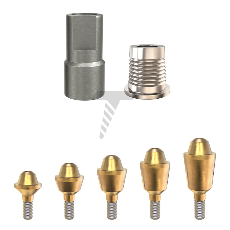 Straight Multi Unit 1.6 CAD/CAM Set