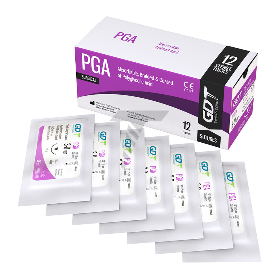 Surgical Absorbable Polyglycolic Acid (PGA) Suture