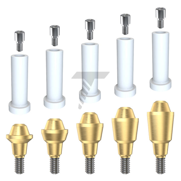 Straight Multi Unit Plastic Set Regular Platform (RP)
