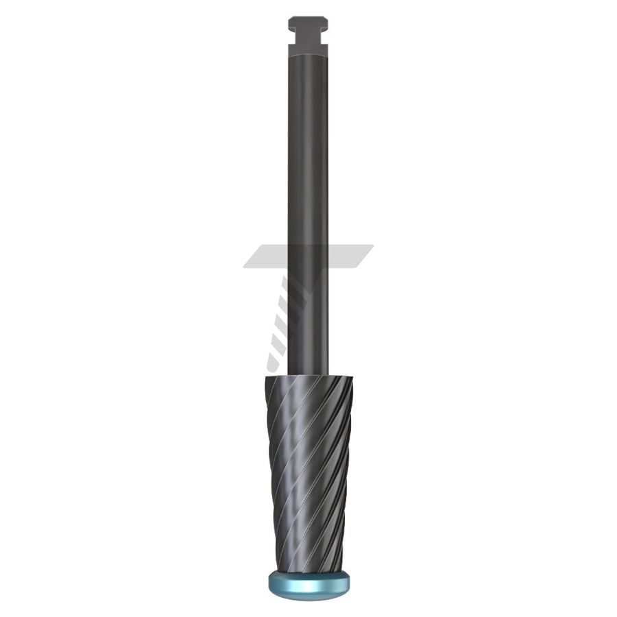 Swirl Cone With Flat Circle Tip Head Bur