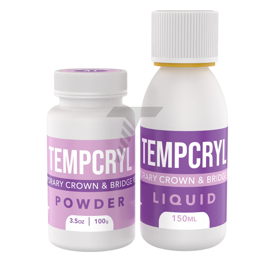 GDT Tempcryl Resin Powder 100g And Liquid 150ml Set