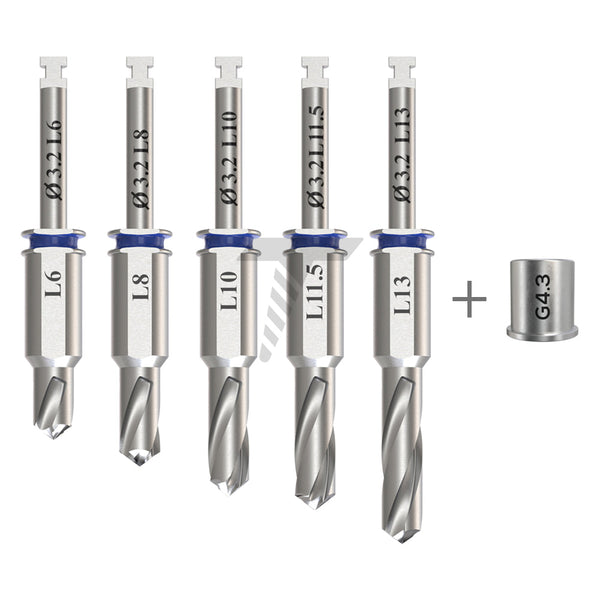 Guided Surgery Drill Ø3.2mm External Irrigated + Guide Sleeve