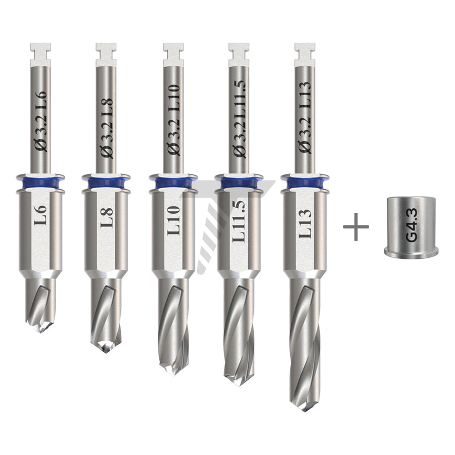 Guided Surgery Drill Ø3.2mm External Irrigated + Guide Sleeve