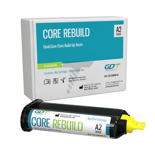 Core Rebuild dual-cure core build-up resin 48g cartridge