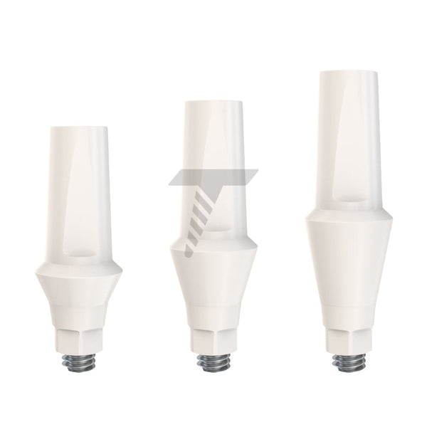 Peek Temporary Anatomic Straight Abutment Regular Platform (RP)