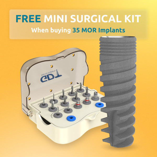 Buy 35 MOR Implants, Get a FREE Basic Surgical Kit!