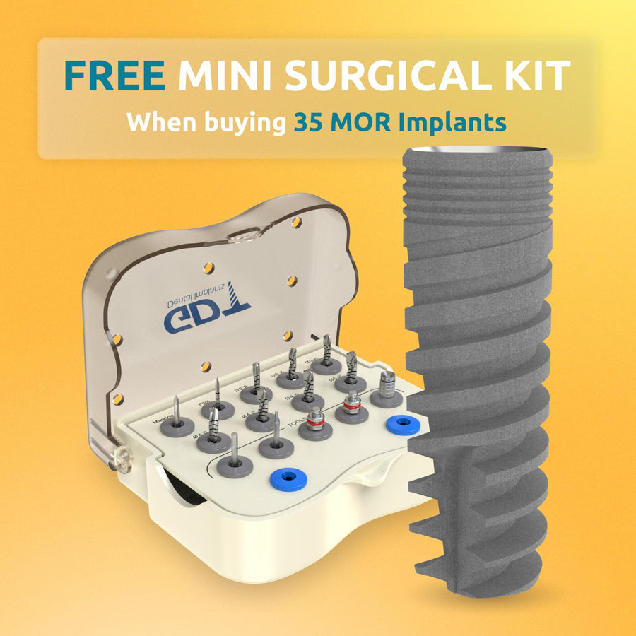 Buy 35 MOR Implants, Get a FREE Basic Surgical Kit!