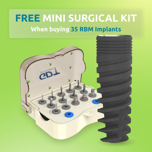 Buy 35 RBM Implants, Get a FREE Basic Surgical Kit!