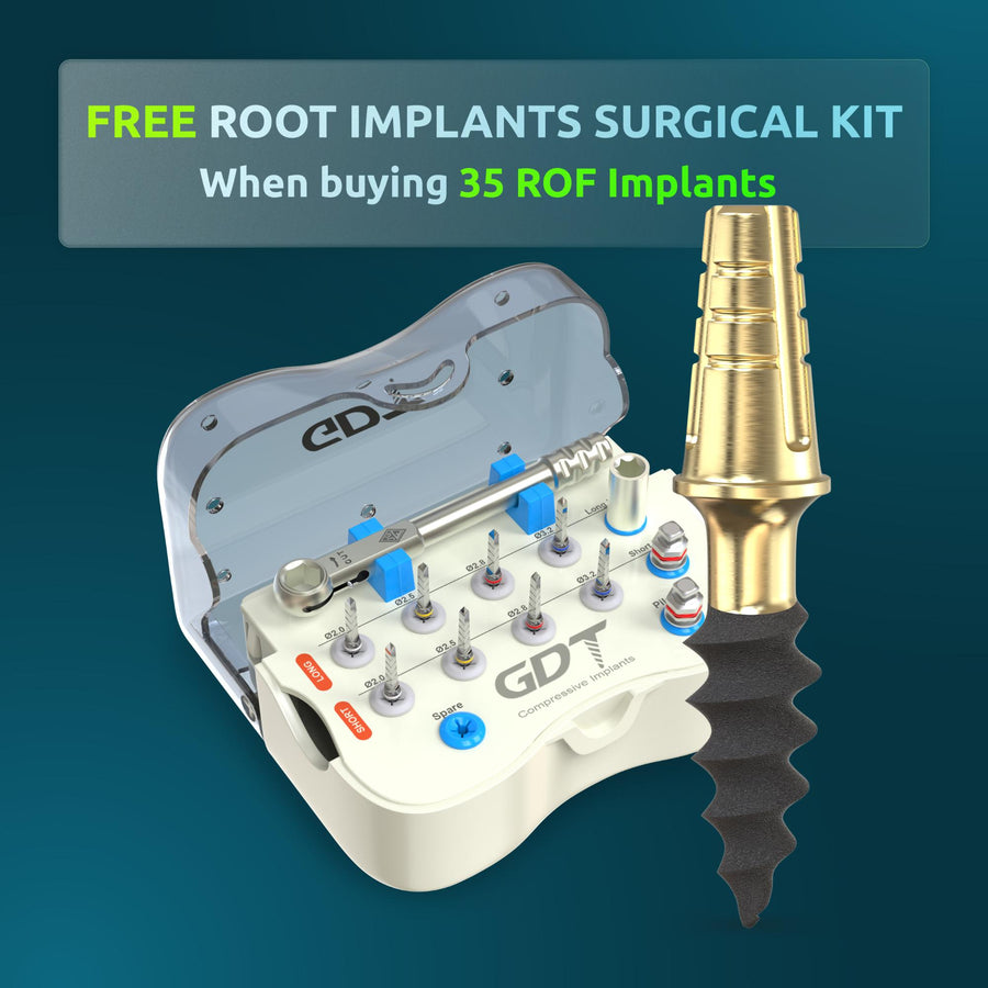 Buy 35 ROF One Piece Implants, Get a FREE Basic Surgical Kit!