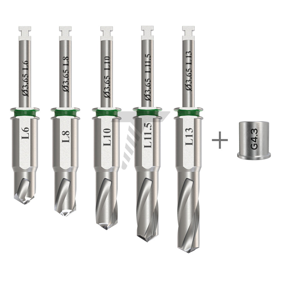Guided Surgery Drill Ø3.65mm External Irrigated + Guide Sleeve