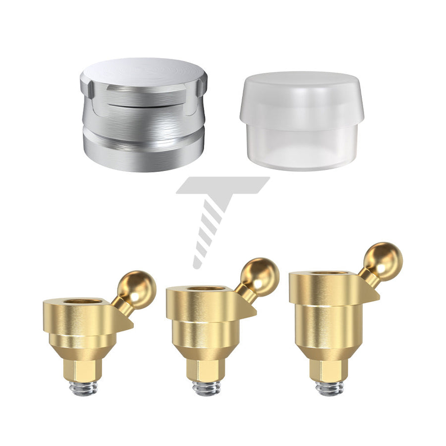 Angulated 40° Ball Attachment Standard Set