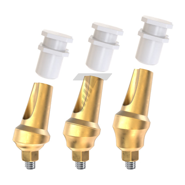 Angulated Anatomic Snap-on Transfer Abutment 15°