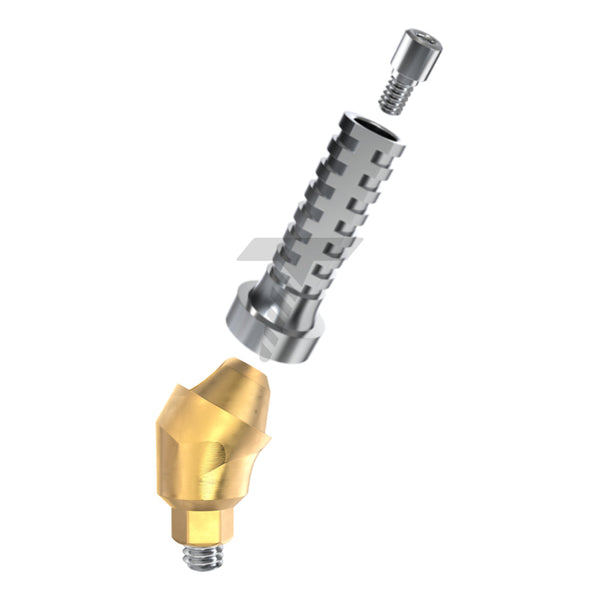 Angulated Multi Unit 1.6 Titanium Sleeve Set (17° / 30° / 45°)