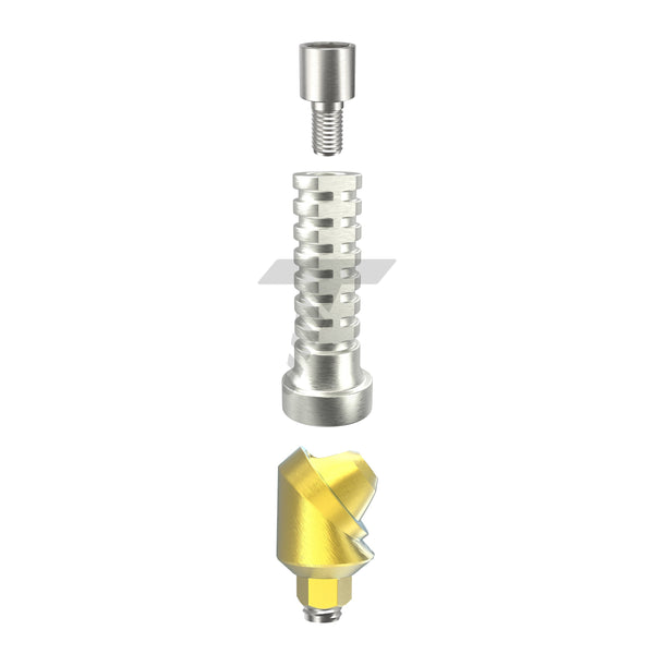 Angulated Multi Unit 1.4 Titanium Sleeve Set 52°