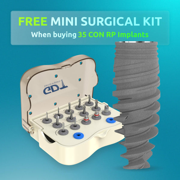 Buy 35 CON RP Implants, Get a FREE Basic Surgical Kit!