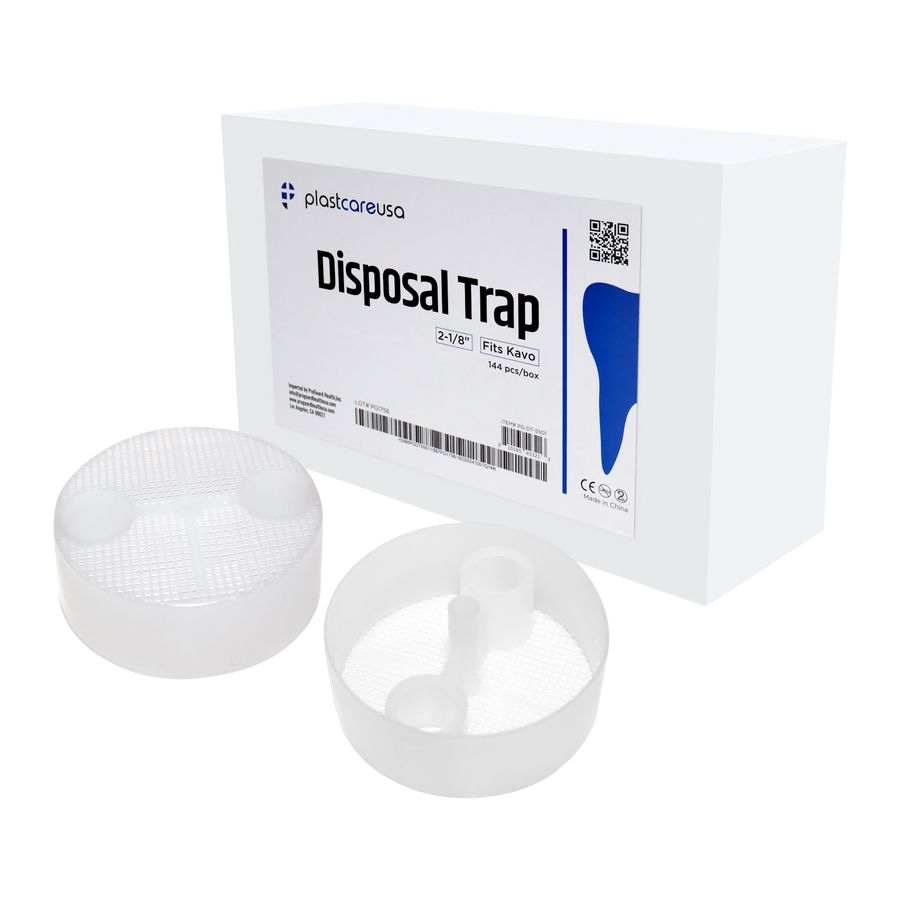 #5501 Disposable Evacuation Suction Traps – For A-dec Units (Box of 144)