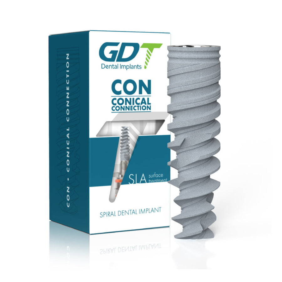CON NP - Spiral Conical Connection Implant, Narrow Platform (NP)