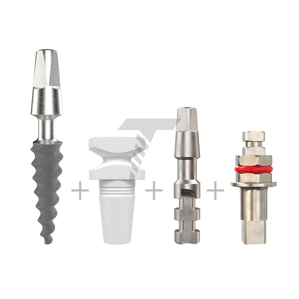 OPIB: Flexible Neck One Piece Implant Set