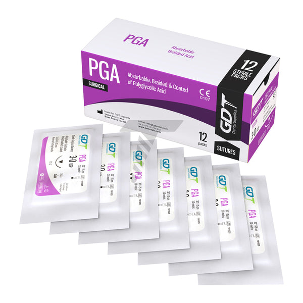 Surgical Absorbable Polyglycolic Acid (PGA) Suture