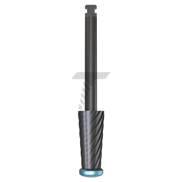 Swirl Cone With Flat Circle Tip Head Bur