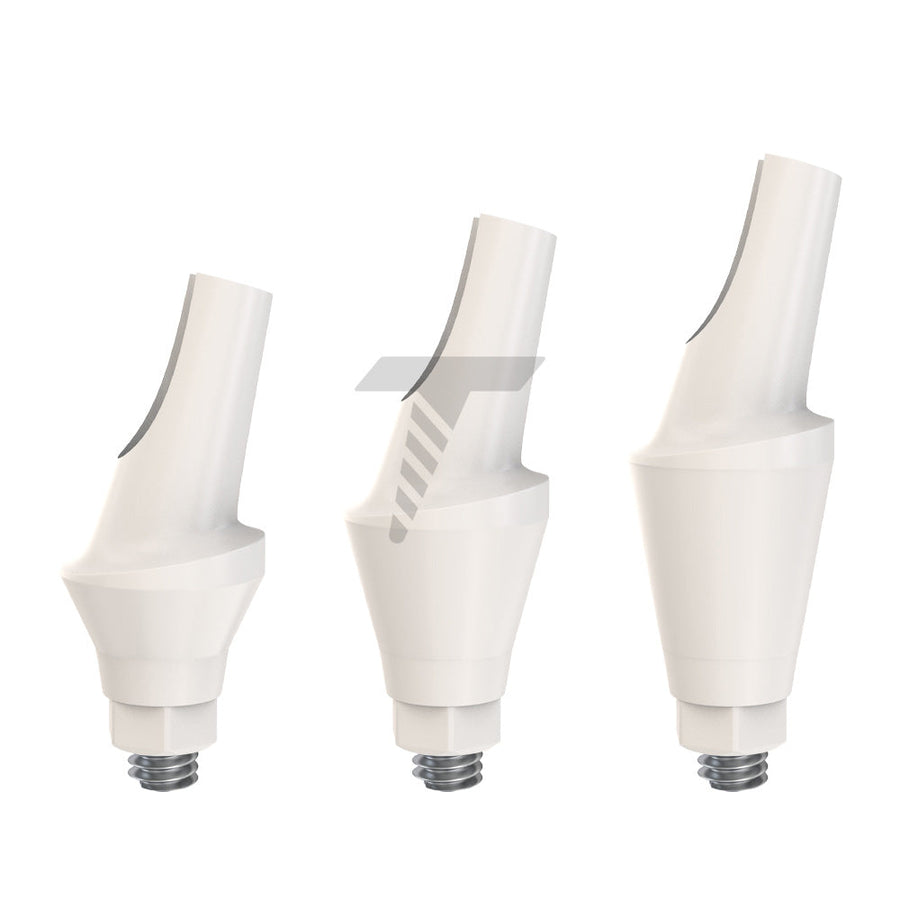 Peek Temporary Anatomic Angled Abutment 15° Regular Platform (RP)