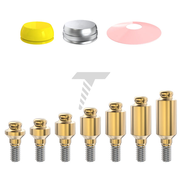 Straight GdtLoc Attachment Extra Soft Set