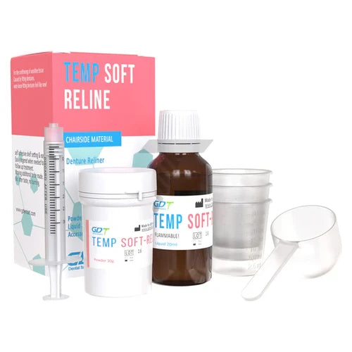 TempSoft acrylic-based soft denture reline material