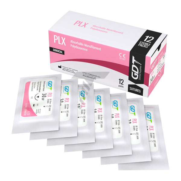 Surgical Absorbable Monofilament Polydioxanone PLX Suture