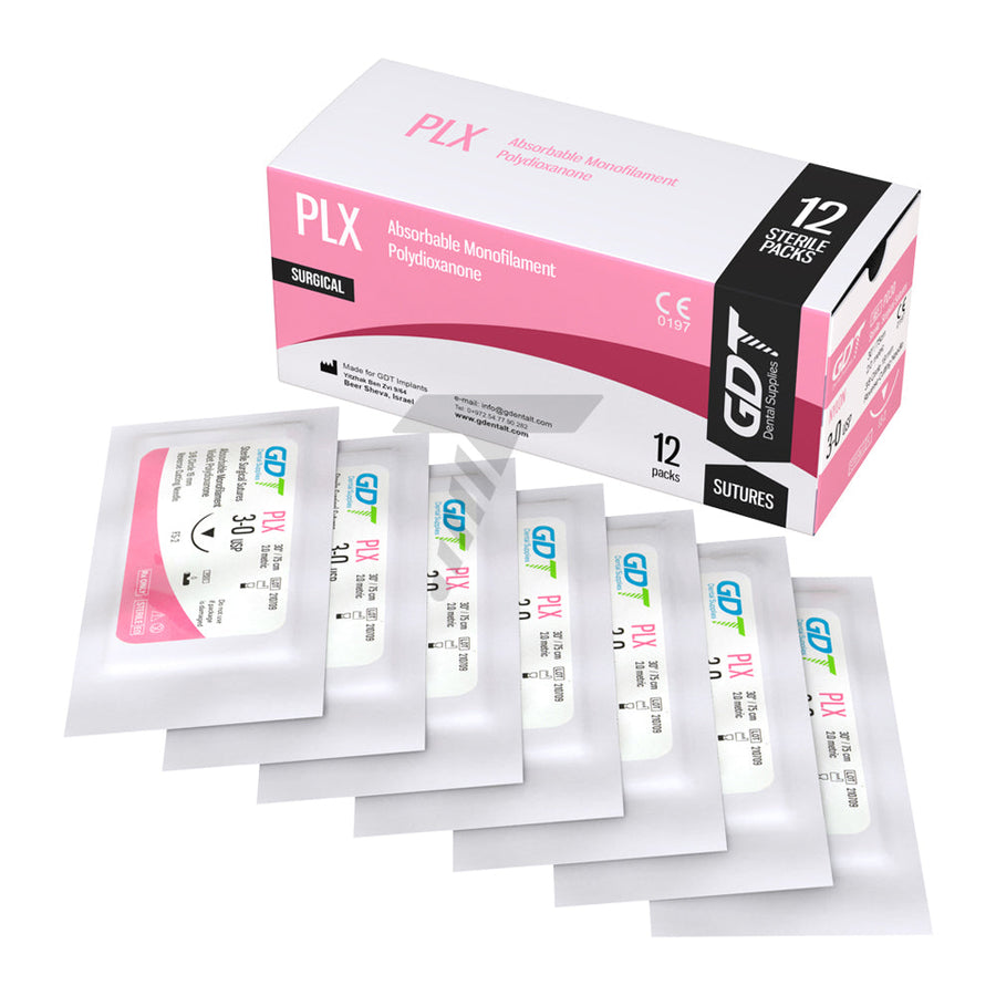 Surgical Absorbable Monofilament Polydioxanone PLX Suture