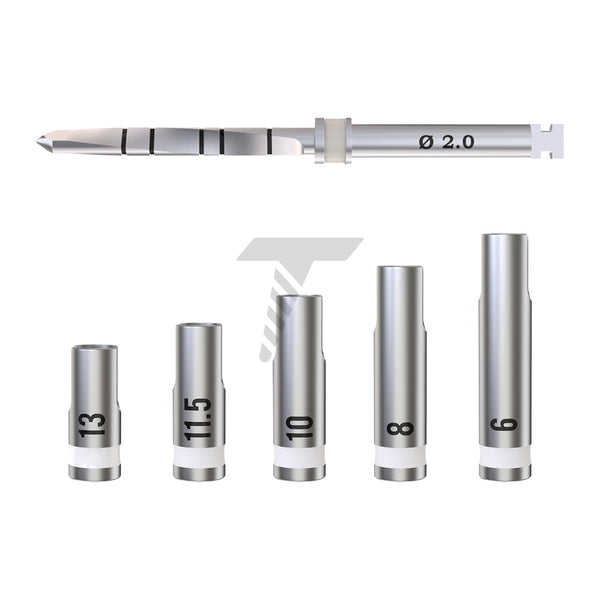 Drill Ø2.0 with Stoppers Set