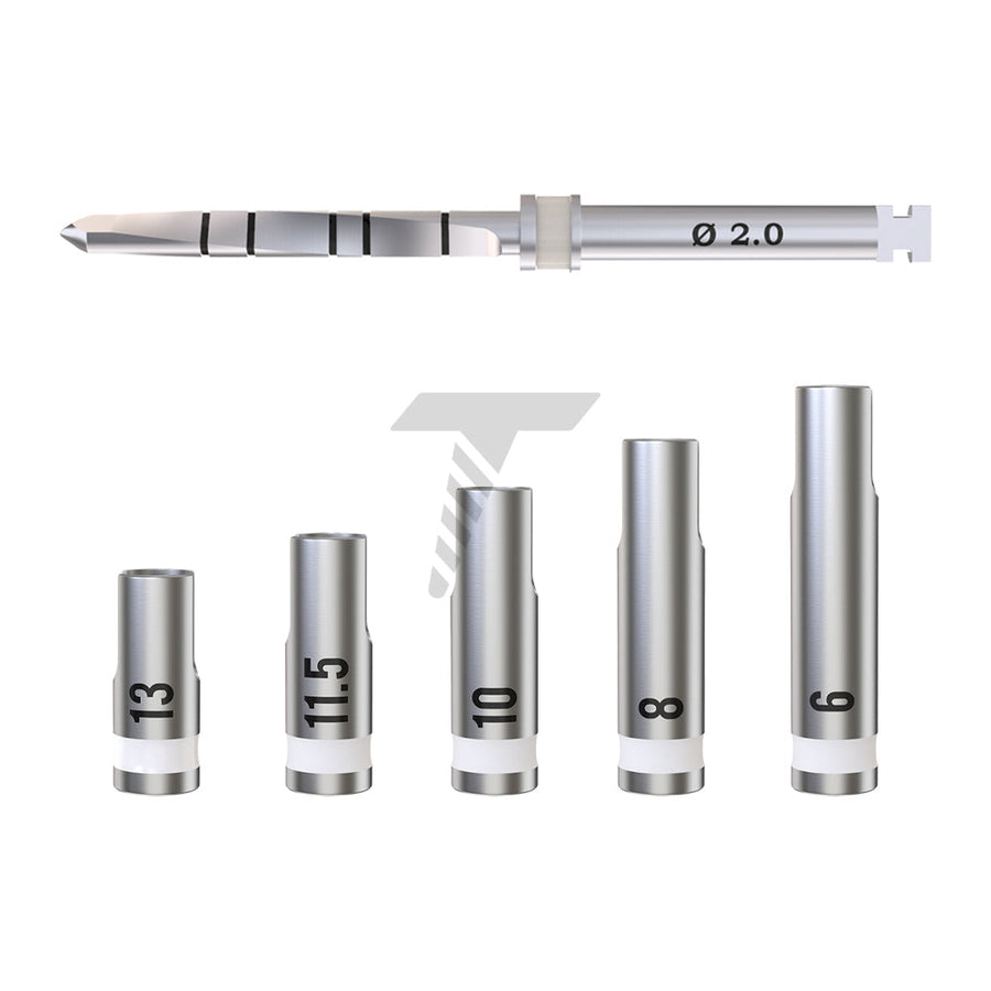 Drill Ø2.0 with Stoppers Set