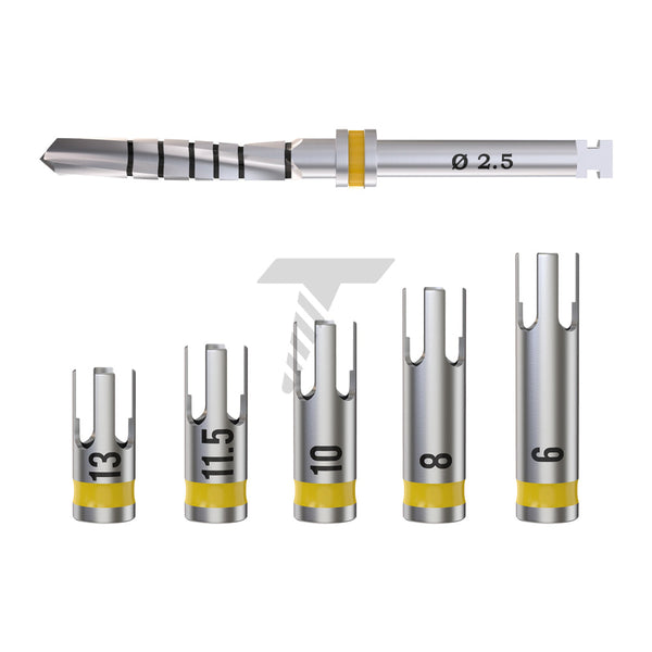 Drill Ø2.5 with Stoppers Set