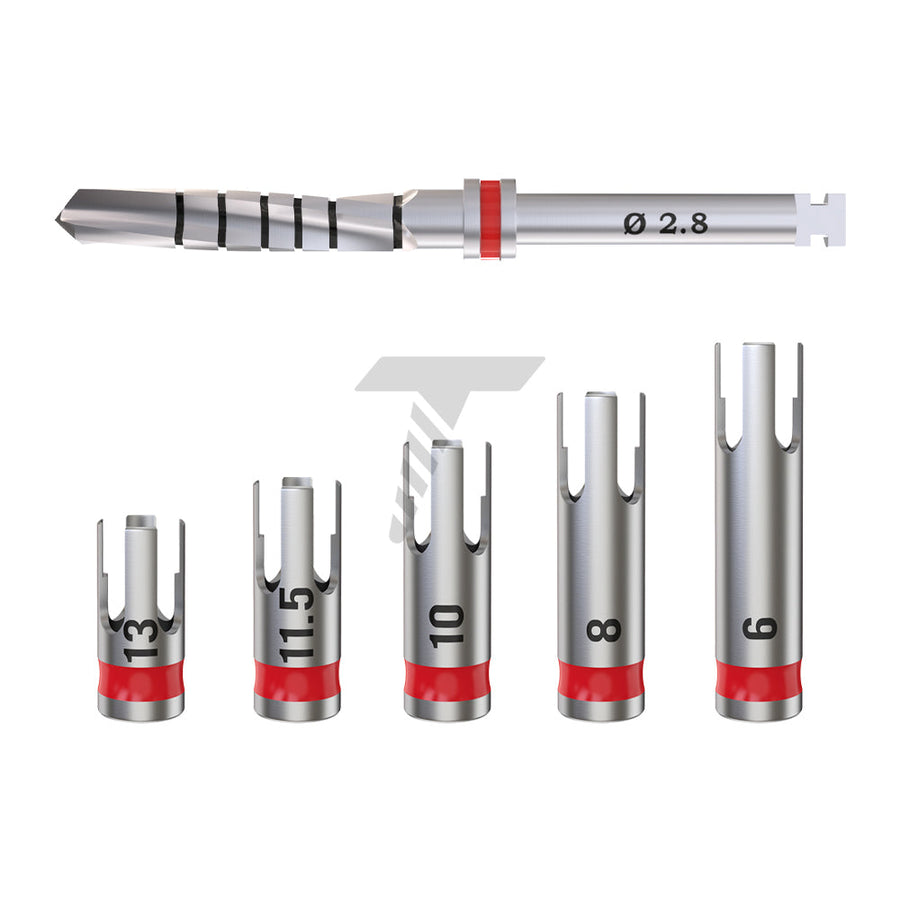 Drill Ø2.8 with Stoppers Set