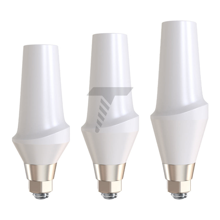 Straight Zirconia Abutment With Titanium Base Regular Platform (RP)