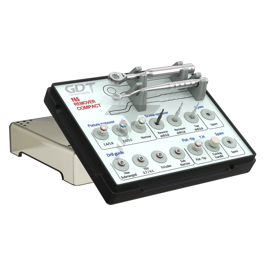 GDT Implants Fixture & Screw Remover Compact Kit