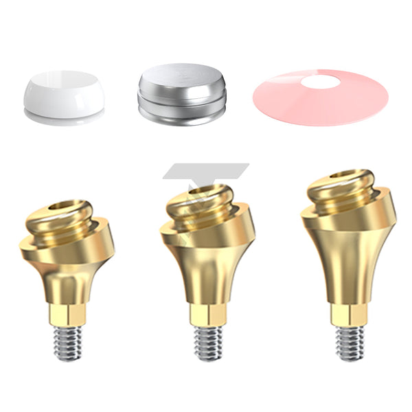 Angulated 18° Click Attachment Standard Set Narrow Platform (NP)